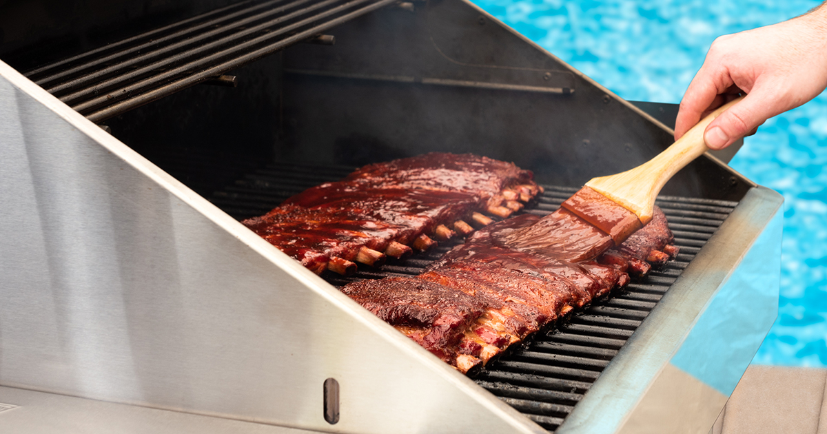 St. Louis-Style Barbecued Ribs - GRILLED